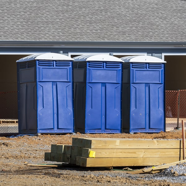 are there different sizes of portable toilets available for rent in Gulfcrest